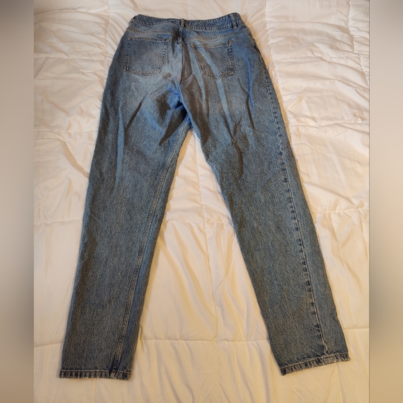 ASOS 32 Waist Straight Leg Jeans Denim Blue Long - Picture 2 of 3